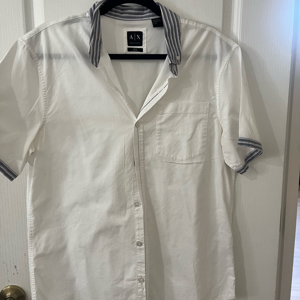 Armani Exchange button down